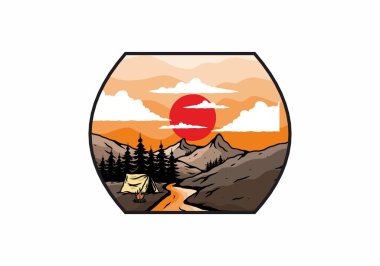 Nehir kıyısında kamp yapmak