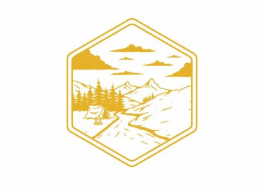 Nehir kıyısında kamp yapmak