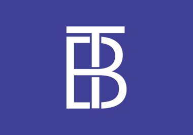 TB ya da BT ilk harf tasarımı