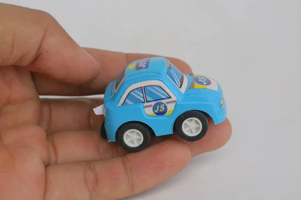 Semarang Indonesia December 2021 Editorial Image Blue Car Toys Taken — Foto Stock