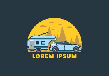 Ek çekiş kutusu çizimi olan araba