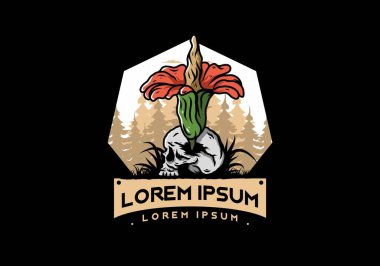 Kafatasında büyüyen cesedin tasarımı.