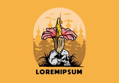 Kafatasında büyüyen cesedin tasarımı.