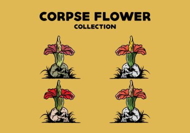 Kafatasında büyüyen cesedin tasarımı.