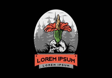 Kafatasında büyüyen cesedin tasarımı.