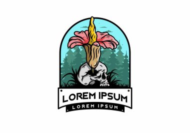 Kafatasında büyüyen cesedin tasarımı.