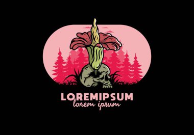 Kafatasında büyüyen cesedin tasarımı.