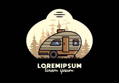 Gözyaşı kampçısının klasik çizim tasarımı