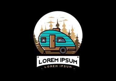 Gözyaşı kampçısının klasik çizim tasarımı