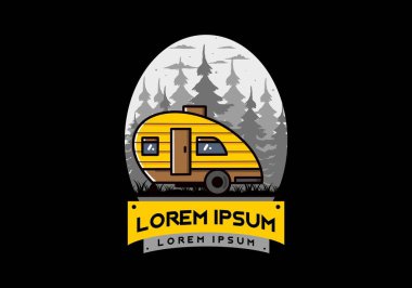 Gözyaşı kampçısının klasik çizim tasarımı