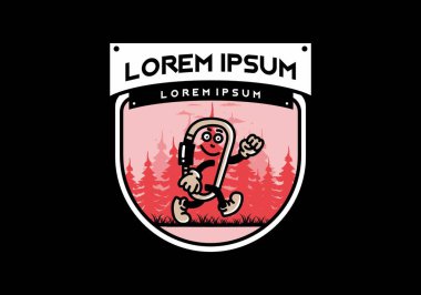 Yürüyen komik bir karabina tasarımı