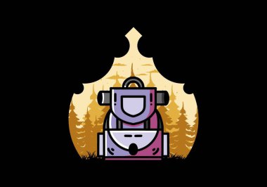 Basit bir kamp çantasının tasarımı