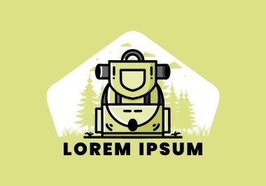 Basit bir kamp çantasının tasarımı