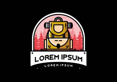 Basit bir kamp çantasının tasarımı