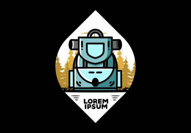 Basit bir kamp çantasının tasarımı