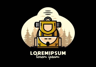 Basit bir kamp çantasının tasarımı