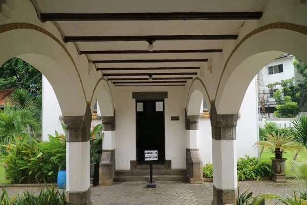 Semarang Indonesia Δεκεμβριου 2021 Εκδοτική Εικόνα Του Στο Ιστορικό Κτίριο — Φωτογραφία Αρχείου