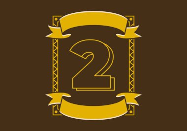 İki numaralı antika çerçeve tasarımı