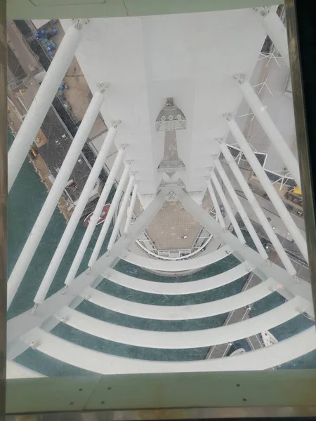 View Glass Floor Spinnaker Tower Portsmouth Harbour — Photo
