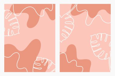 Metin için metin alanı olan düzenlenebilir şablonlar. Modern vektör düzeni. Sosyal medya pazarlaması, dijital gönderi, baskılar, pankartlar için moda tasarımı.