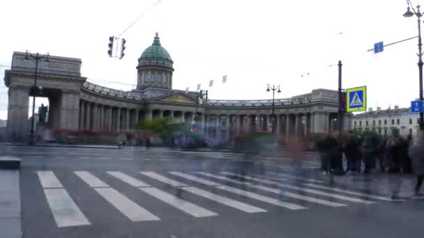Petersburg Nevsky Prospekt 시간의 — 비디오