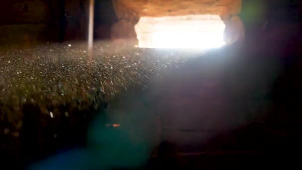 Dust Particles Beam Light — Vídeo de stock