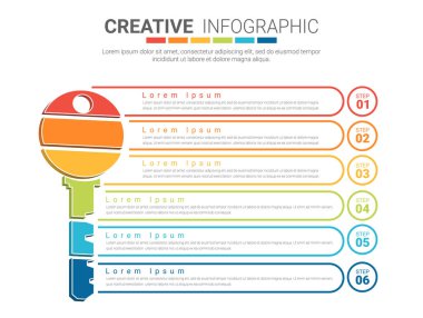 Başarı için düz tasarım konsepti iş akışı düzeni, bayrak, diyagram, web tasarımı için kullanılabilir.