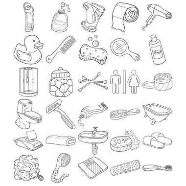 Uzay Elleri Çizili Çizgi Çizgi Çizgisi Çizimi