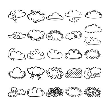 Uzay Elleri Çizili Çizgi Çizgi Çizgisi Çizimi