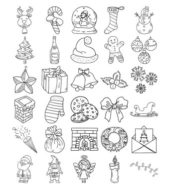 Uzay Elleri Çizili Çizgi Çizgi Çizgisi Çizimi