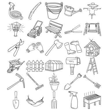 Uzay Elleri Çizili Çizgi Çizgi Çizgisi Çizimi