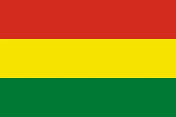 Bolivya Nın Soyut Bayrağı Vektör Illüstrasyonu — Stok Vektör