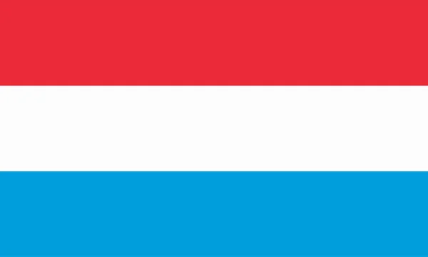 Abstracte Vlag Van Luxemburg Vectorillustratie — Stockvector