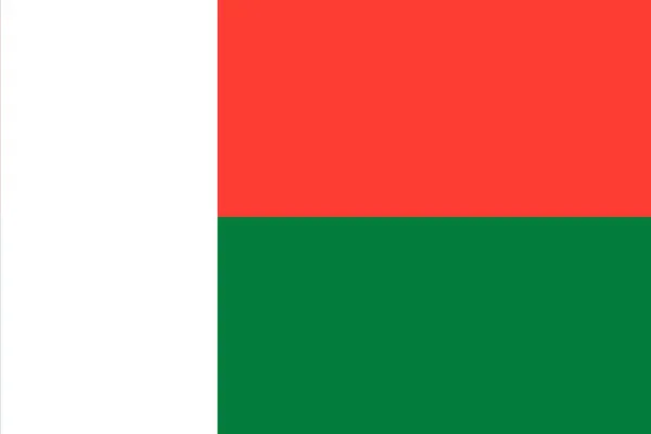 Bandera Abstracta Madagascar Ilustración Vectorial — Vector de stock
