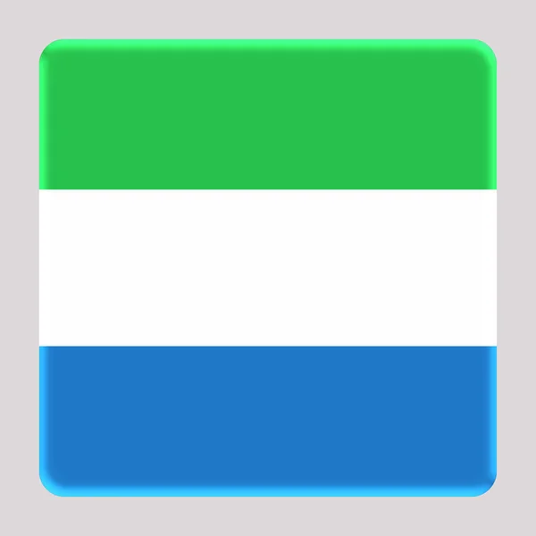 Фантазия Сьерра Леоне Авангардном Квадратном Фоне — стоковое фото