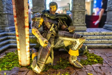 Bangkok, Tayland - 30 Nisan 2022 Tayland Oyuncak Fuarı 2022 CentralWorld, Bangkok, Tayland.