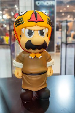 Bangkok, Tayland - 30 Nisan 2022 Tayland Oyuncak Fuarı 2022 CentralWorld, Bangkok, Tayland.