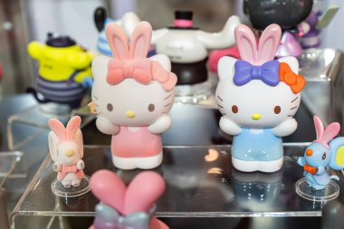 Bangkok, Tayland - 30 Nisan 2022 Tayland Oyuncak Fuarı 2022 CentralWorld, Bangkok, Tayland.