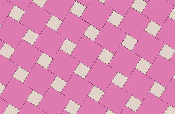 Abstrakte Quadrate Pastellfarbener Hintergrund Sind Muster — Stockvektor