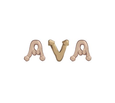 Ava adı, erkek üreme organı olarak biçimlendirilmiş mektuplarda partiler için bir süsleme olarak kullanılır.