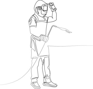 Kaynakçı bagaj boru hattı elektrokimyasal koruması