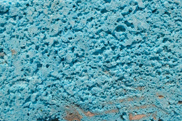 Textura Artística Espuma Poliuretano Azul Corte Con Elementos Hormigón Gris — Foto de stock gratis