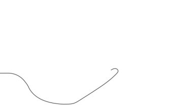 Ters kaynaklama üst görünümü sürekli çizgi animasyonu