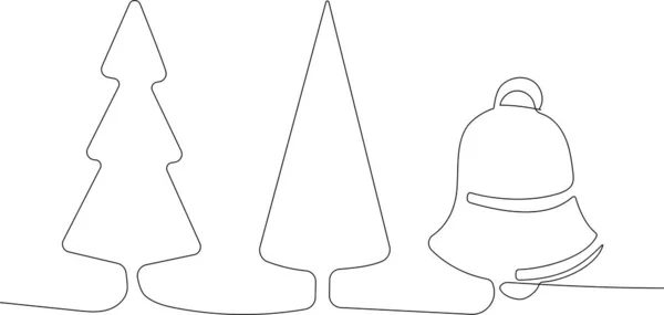 Рождественские символы Векторный дизайн минимализма — стоковый вектор