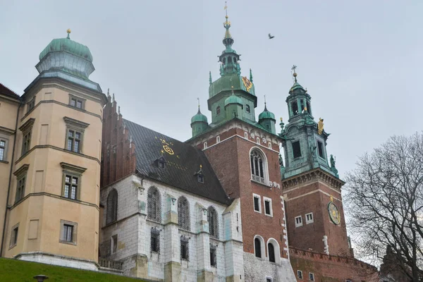 Krakow Poland May 03, 2021 The Castle at Wawel — Stock Photo, Image