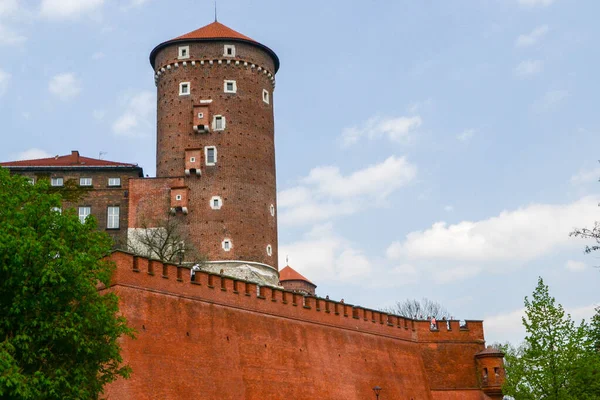 Cracovia Polonia 03 maggio 2021 Il Castello di Wawel — Foto Stock