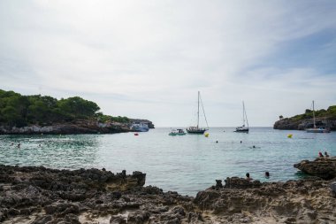 Menorca sahillerinin muhteşem manzarası..