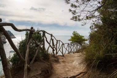 Menorca sahillerinin muhteşem manzarası..