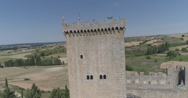 Penaranda de Duero Kalesi, Burgos (İspanya)