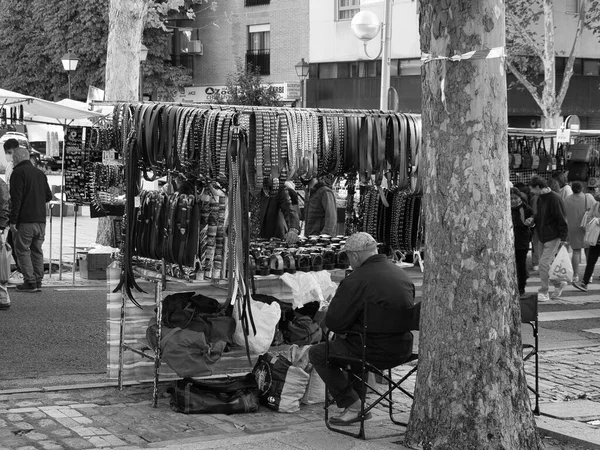 Mercado Aberto Rastro Madrid — Fotografia de Stock